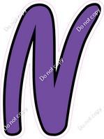 CUL 23.5" Individuals - Flat Purple N