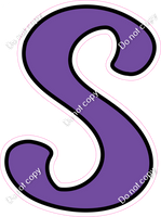 CUL 23.5" Individuals - Flat Purple S