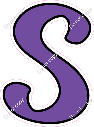 CUL 23.5" Individuals - Flat Purple S