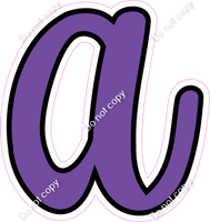 CUL 23.5" Individuals - Flat Purple a