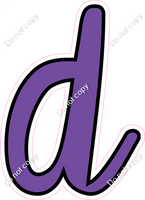 CUL 23.5" Individuals - Flat Purple d