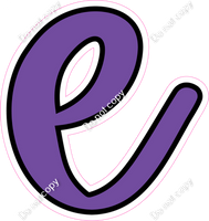 CUL 23.5" Individuals - Flat Purple e