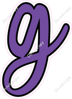 CUL 23.5" Individuals - Flat Purple g