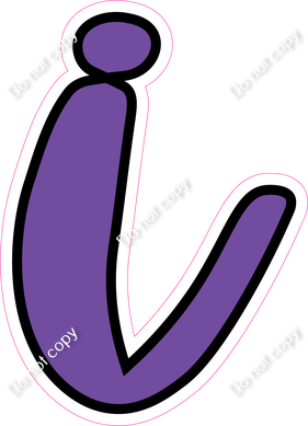 CUL 23.5" Individuals - Flat Purple i