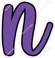 CUL 23.5" Individuals - Flat Purple n