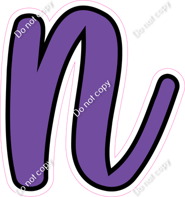 CUL 23.5" Individuals - Flat Purple n