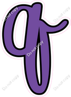 CUL 23.5" Individuals - Flat Purple q