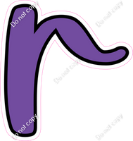 CUL 23.5" Individuals - Flat Purple r