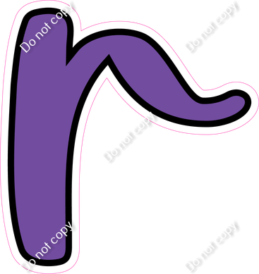 CUL 23.5" Individuals - Flat Purple r