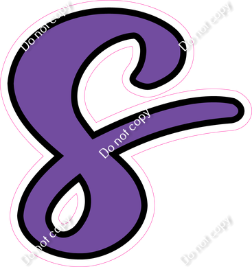 CUL 23.5" Individuals - Flat Purple s