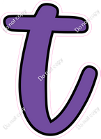 CUL 23.5" Individuals - Flat Purple t