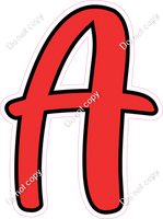 CUL 23.5" Individuals - Flat Red A