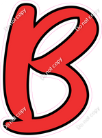 CUL 23.5" Individuals - Flat Red B