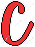 CUL 23.5" Individuals - Flat Red C