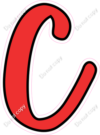 CUL 23.5" Individuals - Flat Red C