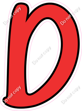 CUL 23.5" Individuals - Flat Red D