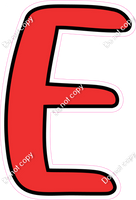 CUL 23.5" Individuals - Flat Red E