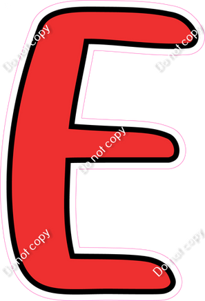 CUL 23.5" Individuals - Flat Red E