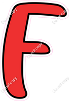 CUL 23.5" Individuals - Flat Red F