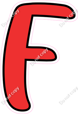 CUL 23.5" Individuals - Flat Red F