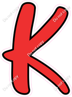 CUL 23.5" Individuals - Flat Red K