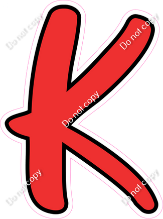 CUL 23.5" Individuals - Flat Red K