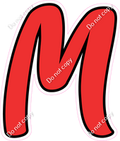 CUL 23.5" Individuals - Flat Red M