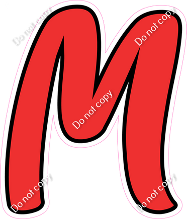 CUL 23.5" Individuals - Flat Red M