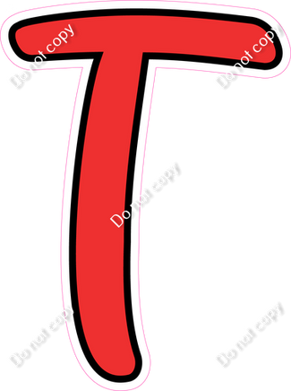 CUL 23.5" Individuals - Flat Red T