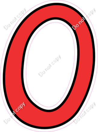 CUL 23.5" Individuals - Flat Red