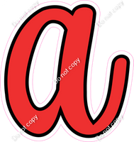 CUL 23.5" Individuals - Flat Red a