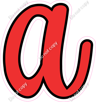 CUL 23.5" Individuals - Flat Red a