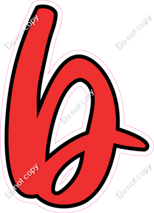 CUL 23.5" Individuals - Flat Red b