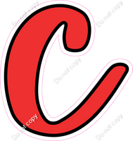 CUL 23.5" Individuals - Flat Red c