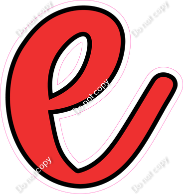 CUL 23.5" Individuals - Flat Red e