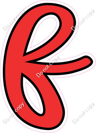 CUL 23.5" Individuals - Flat Red f