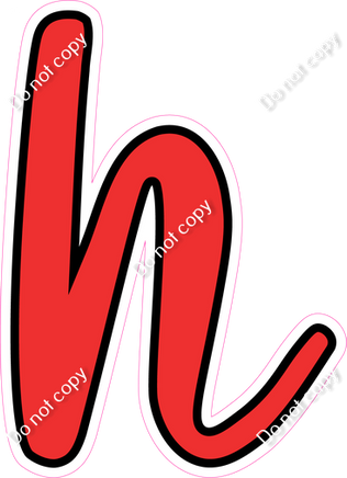 CUL 23.5" Individuals - Flat Red h