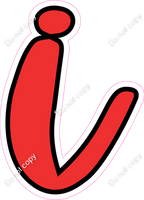 CUL 23.5" Individuals - Flat Red i