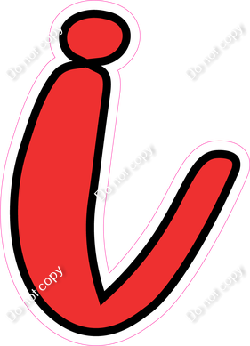 CUL 23.5" Individuals - Flat Red i