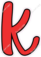 CUL 23.5" Individuals - Flat Red k