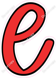 CUL 23.5" Individuals - Flat Red l