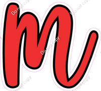 CUL 23.5" Individuals - Flat Red m