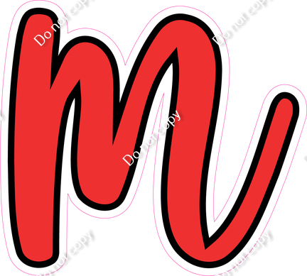 CUL 23.5" Individuals - Flat Red m