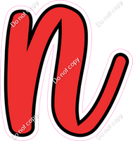 CUL 23.5" Individuals - Flat Red n