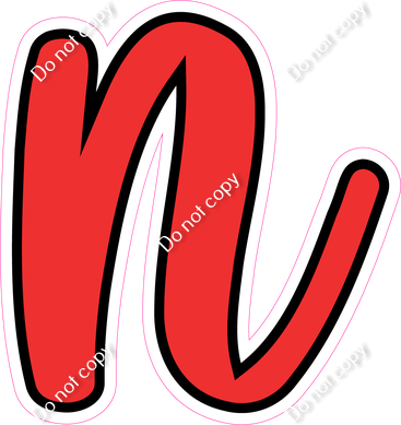 CUL 23.5" Individuals - Flat Red n