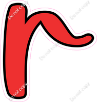 CUL 23.5" Individuals - Flat Red r