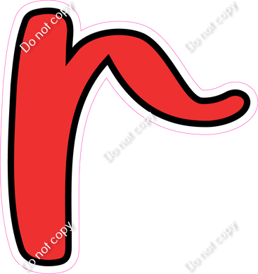 CUL 23.5" Individuals - Flat Red r