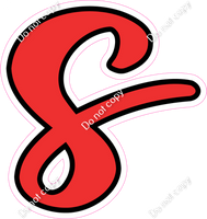 CUL 23.5" Individuals - Flat Red s