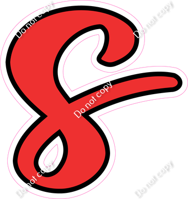 CUL 23.5" Individuals - Flat Red s