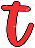 CUL 23.5" Individuals - Flat Red t